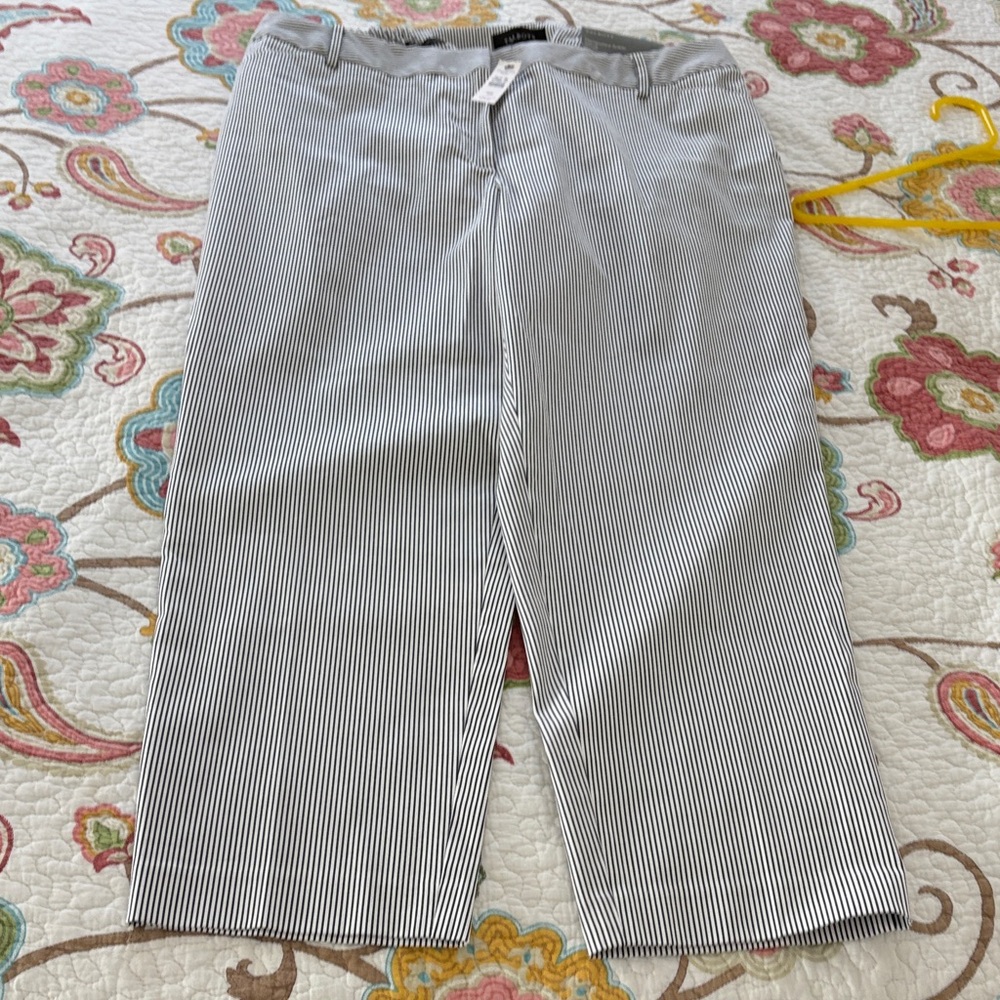 Women’s Striped Gray Pants